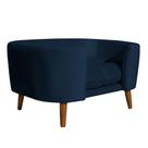 Caminha de Pet Veludo Azul Marinho - Vallisa Decor