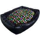 Caminha Eco Pet Impermeável + Almofada Lavável Anti-alérgica Para Cachorro e Gato - M Caminha Eco Pet Impermeável + Almofada Lavável Anti-alérgica Para Cachorro e Gato - M