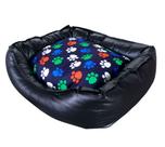 Caminha Eco Pet Impermeável + Almofada Lavável Anti-alérgica Para Cachorro e Gato - P Caminha Eco Pet Impermeável + Almofada Lavável Anti-alérgica Para Cachorro e Gato - P