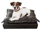 Caminha Para Cachorro E Gato Opala Marrom Estofado Cintatex
