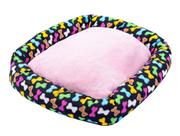 Caminha para Cachorro Pet Pequeno Lavável 45x45cm Estampado
