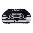 Caminha Para Cachorro Preto Love Pet Aveludado Cama Pet 60x60