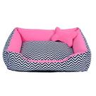 Caminha Pet Dog Para Cachorro Ou Gato Grande 70x55cm Chevron Pink