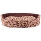 Caminha Pet Espuma Europa Lacinho Oval Cães Gatos Cachorrinhos Porte Pequeno, Médio e Grande