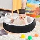 Caminha Pet Sherpa Redonda Para Cães E Gatos 50x50cm Tecido Pelinho Pele de Carneiro