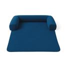 Caminha Veludo Premium Pet Cachorro para Sofá 72x90 Azul
