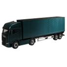 Caminhão 42cm Grande Carreta Iveco S-Way Toco Portas Do Baú Abrem Brinquedo Interativo - Usual