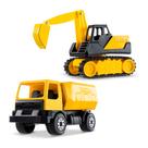 Caminhão basculante e escavadeira Toy Tonka Steel Classics Giga Series