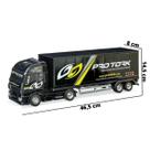 Caminhão baú de brinquedo pro tork iveco racing development
