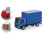 Caminhão Baú Iveco Tector Usual Brinquedos