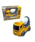 Caminhao Betoneira à fricção de brinquedos infantil - ARK TOYS