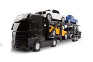 Caminhão Brinquedo Cegonheiro C/4 Pick- Up Roma Petroleum