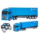Caminhão Brinquedo Iveco Bau S-way Com Controle Remoto Usual