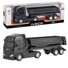 Caminhão Caçamba Basculante Toco Iveco S-Way Rodas Livres Caminhão De Carga - Brinquedo Infantil - Usual