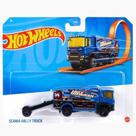 Caminhão Carrinho Hot Wheels Track Fleet Stars Mattel 1/64