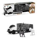 Caminhão Comboio Rodeio Com 4 Animais 9047 CARDOSO TOYS