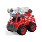 Caminhão de Bombeiro Assembly Firetruck Pimpi com Chave para Montar e Desmontar