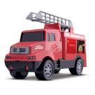 Caminhão de Bombeiro Brinquedo Mini Truck Menino Samba Toys
