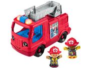 Caminhão de Bombeiros FISHER-PRICE Little People com SOM, LUZ e 2 Figuras Caminhão de Bombeiros FISHER-PRICE Little People com SOM, LUZ e 2 Figuras
