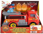 Caminhão De Bombeiros Ruivo e Guido Carros Disney Pixar - Mattel JFL54
