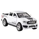Caminhão de brinquedo 1:32 Ford F350 Pickup com som e luz, branca