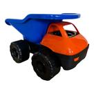 Caminhão de Brinquedo Bravus - Carrinho Azul e Laranja