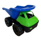 Caminhão de Brinquedo Bravus - Carrinho Azul e Verde Caminhão de Brinquedo Bravus - Carrinho Azul e Verde