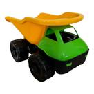 Caminhão de Brinquedo Bravus - Carrinho Verde e Amarelo Caminhão de Brinquedo Bravus - Carrinho Verde e Amarelo