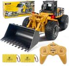 Caminhão de brinquedo Bulldozer com controle remoto em escala 1/18 para crianças