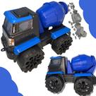 Caminhão De Brinquedo Infantil Betoneira Grande Articulado
