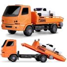 Caminhão de Brinquedo Infantil Criança Coleção Carrinho Mini Veículo Guincho Transporte Resistente Carro