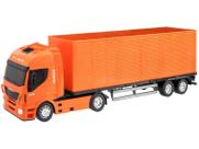 Caminhão de Brinquedo Iveco Baú que Abre 47cm Usual