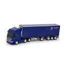 Caminhão de brinquedo Iveco Baú Refrigerado original S-Way - Usual