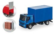 Caminhão De Brinquedo Iveco Tector Baú Com Acessórios Usual Caminhão De Brinquedo Iveco Tector Baú Com Acessórios Usual