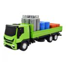 Caminhão de Brinquedo Iveco Tector Coletor de lixo ou Expresso