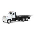 Caminhão de Brinquedo John Deere Peterbilt Plataforma Réplica em Metal Fundido