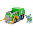 Caminhão de brinquedo Paw Patrol Rocky's Recycle com boneco de ação de mais de 3 anos