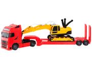 Caminhão de Brinquedo Roma Diesel Still Roda Livre - Roma Brinquedos 2 Peças com Acessórios