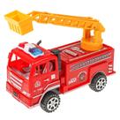 Caminhão de Brinquedo Série Bombeiros 16 CM Carrinho Fricção Caminhão de Brinquedo Série Bombeiros 16 CM Carrinho Fricção