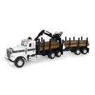 Caminhão de Brinquedo TOMY John Deere Big Farm Semi com Reboque Baixo Carga Larga