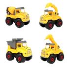 Caminhão De Construção De Brinquedo 2 Em 1 Modelo Sortido