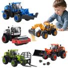 Caminhão de construção Toys Dimoarch Push Go Excavator Bulldozer