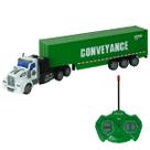Caminhão de controle remoto CALEST com reboque 14cm 1:48