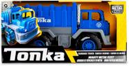 Caminhão de lixo de brinquedo Tonka Mighty Metal Fleet Die-cast 8+