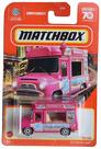 Caminhão de ônibus Toy Matchbox Ice Cream King Pink 1:64 Die-Cast 3+