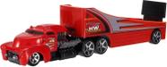 Caminhão e Carro de Brinquedo Hot Wheels Super Rigs Transporter - Escala 1:64