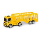 Caminhão Falcon C/ 4 Bois Carga Viva 48cm - Usual Brinquedos Caminhão Falcon C/ 4 Bois Carga Viva 48cm - Usual Brinquedos