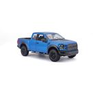 Caminhão Ford F-150 Raptor 2017 - Modelo de Metal Die-Cast Maisto 1:24 - Azul