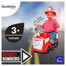Caminhão Giant Bombeiro Infantil Lança Água Roma Brinquedos