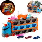 Caminhão Guincho Reboque E Pista De Corridas Hot Wheels MATTEL Caminhão Guincho Reboque E Pista De Corridas Hot Wheels MATTEL